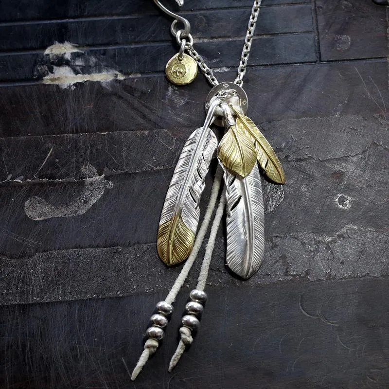 Goros Gold Top Gold Tip Feather And Gold Feather Setup