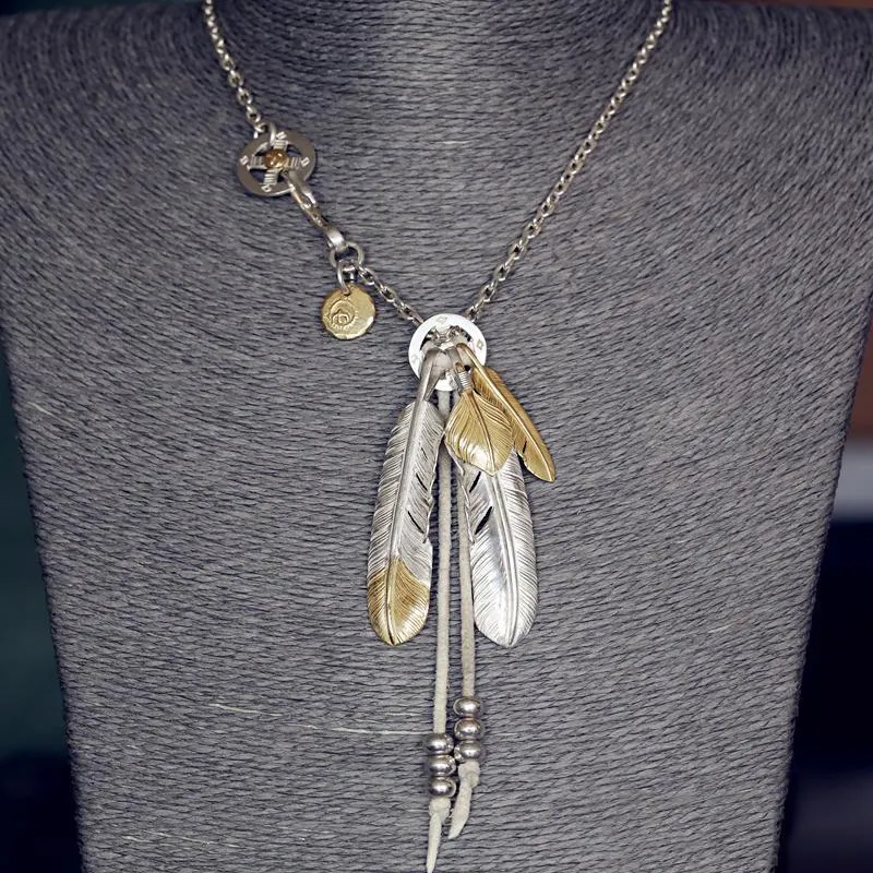 Goros Gold Top Gold Tip Feather And Gold Feather Setup