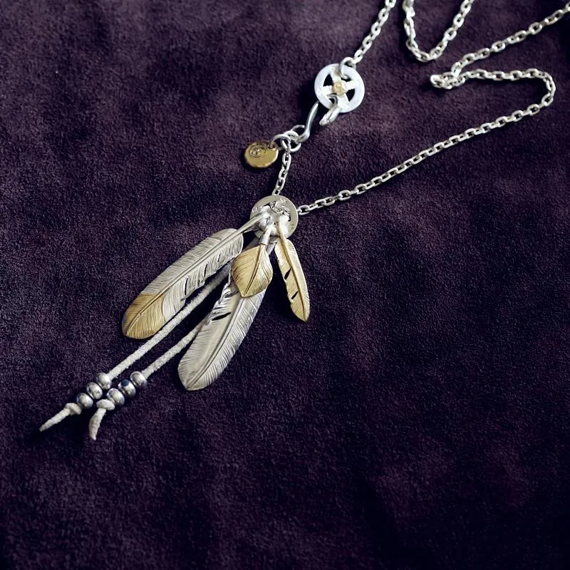 Goros Gold Top Gold Tip Feather And Gold Feather Setup