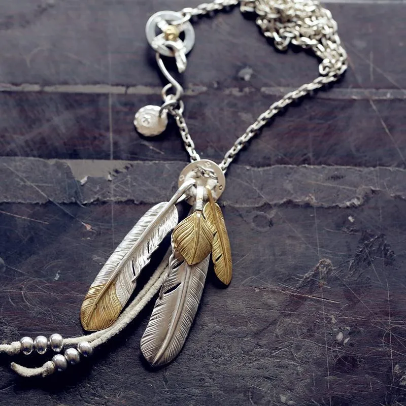 Goros Gold Top Gold Tip Feather And Gold Feather Setup
