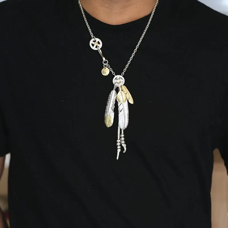 Goros Gold Top Gold Tip Feather And Gold Feather Setup
