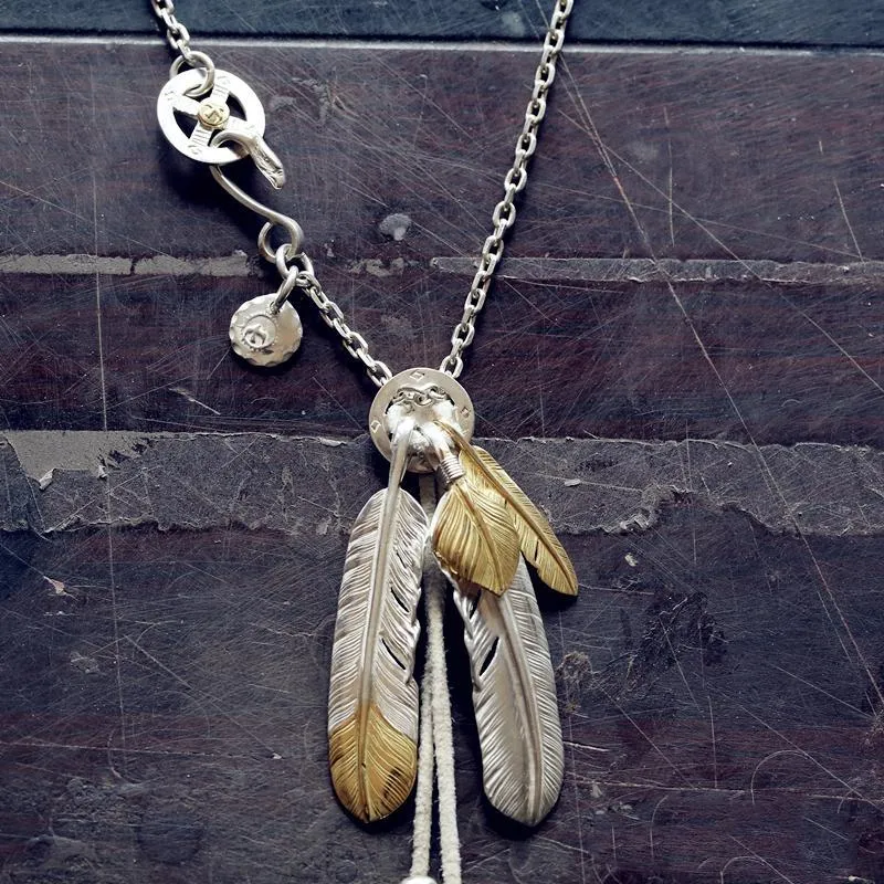 Goros Gold Top Gold Tip Feather And Gold Feather Setup