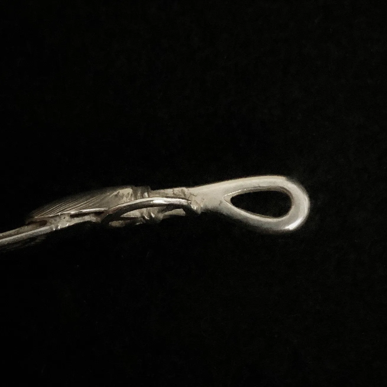 Goros Heart Wheel Feather - Silver