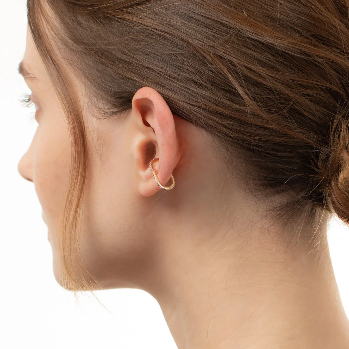 GOSSAMER Diamond Ear Cuff