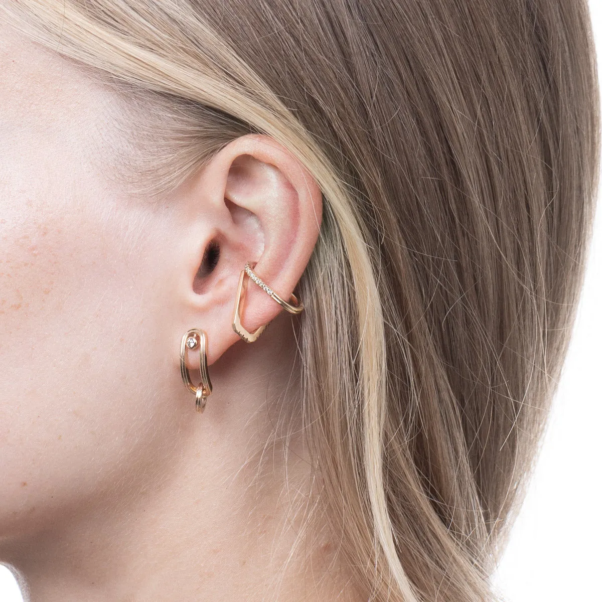 GOSSAMER Diamond Ear Cuff