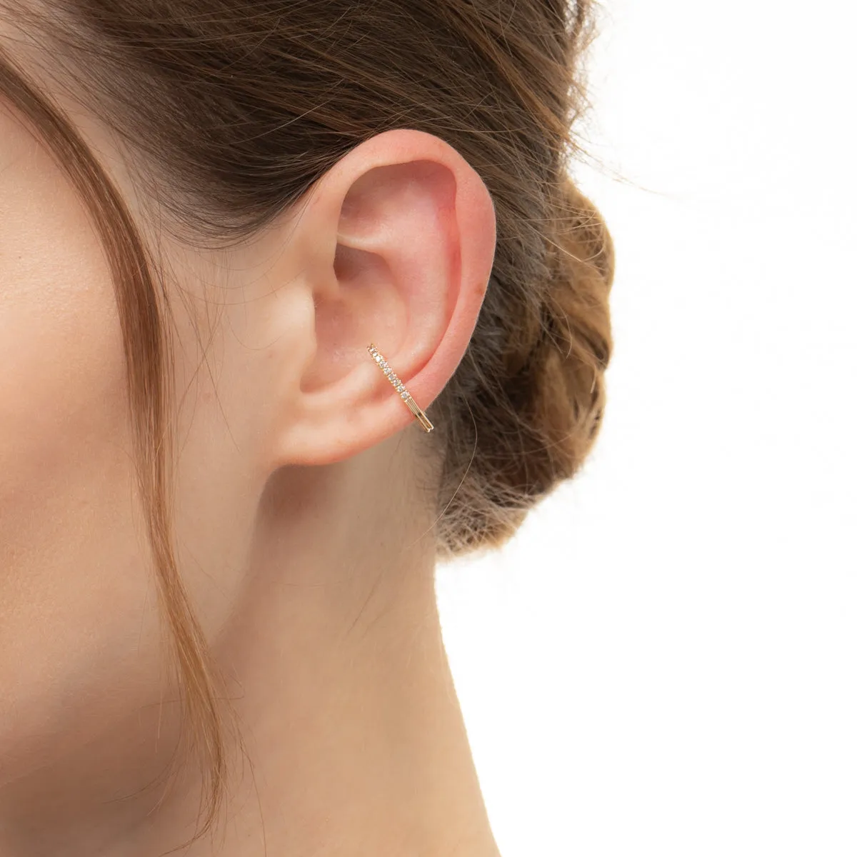 GOSSAMER Diamond Ear Cuff