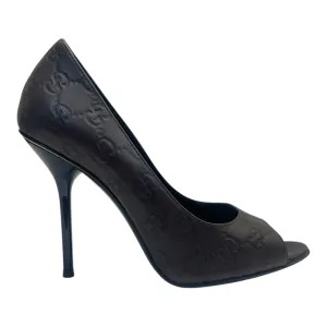 Gucci GG Brown Pump Heels EU 37.5