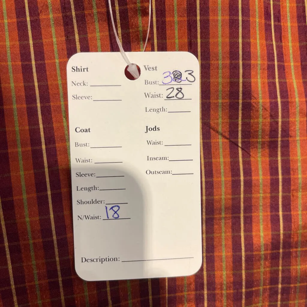 Hawkewood Red Plaid Vest