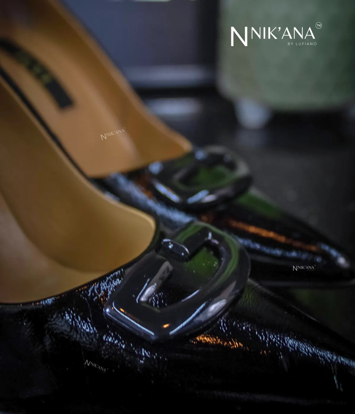 iLVi026-High Heels: Black