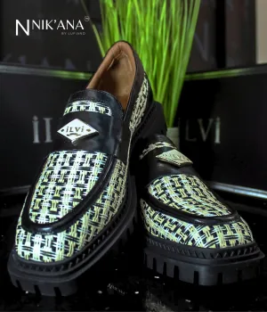 iLVi037-Slip on: Black-Beige
