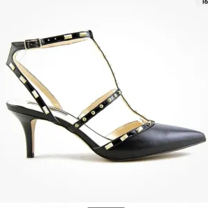 INC International Concept CARMAPNK Blush Black Heels Size 11 for Women