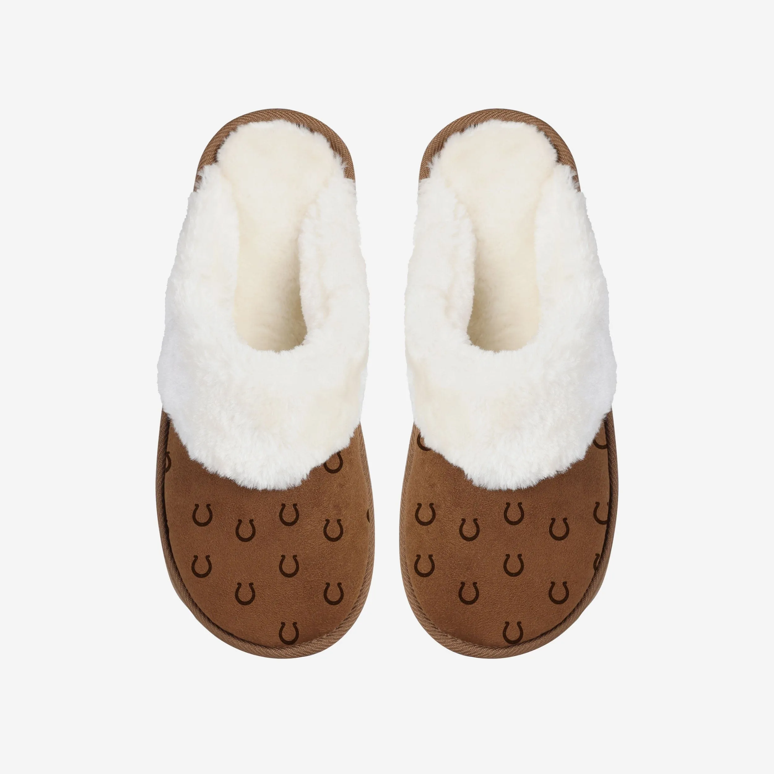 Indianapolis Colts Womens Repeat Logo Moccasin Slipper