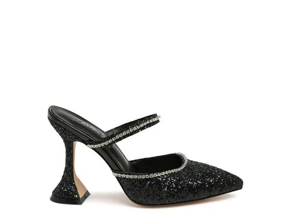 IRIS Glitter Spool High Heel Sandals