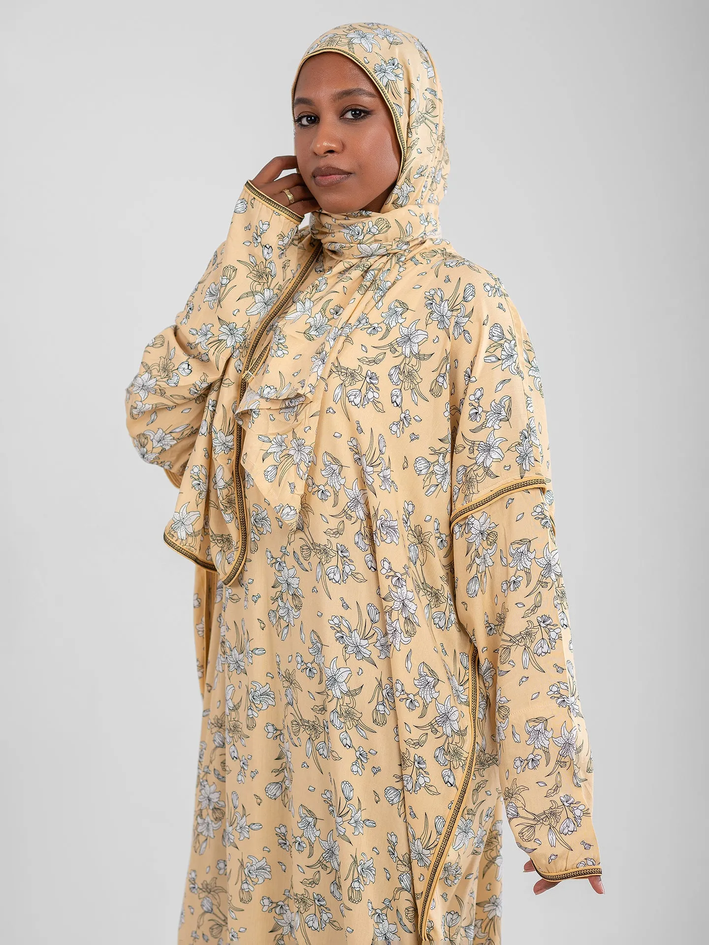 Isdal Pray Set One-PC Viscose -Moccasin