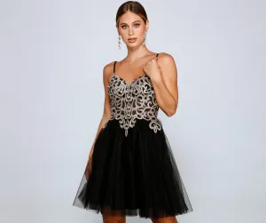 Juniper Formal Stylish Embroidered Party Dress