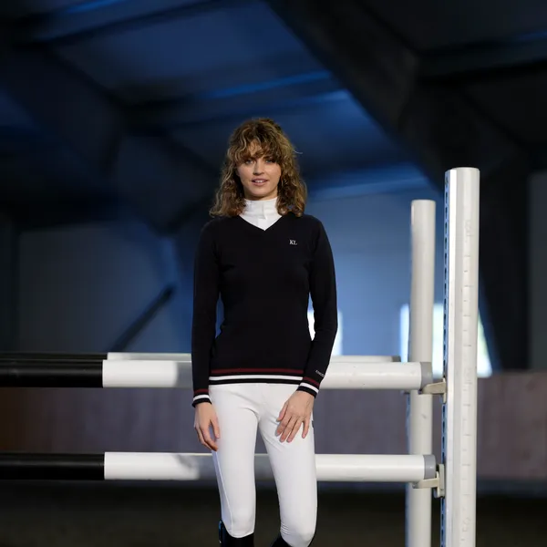 Kingsland Classic Ladies Knitted V-neck