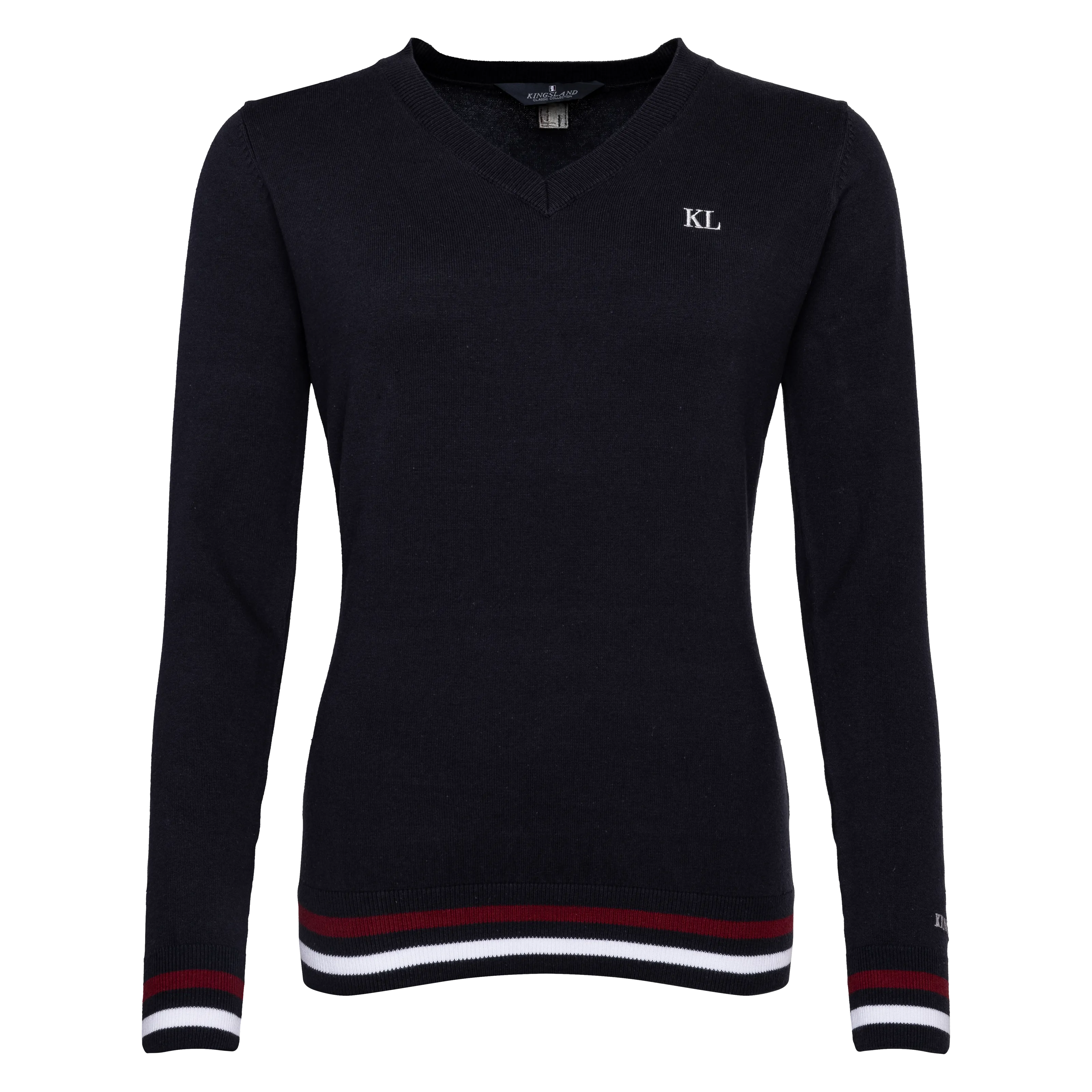 Kingsland Classic Ladies Knitted V-neck