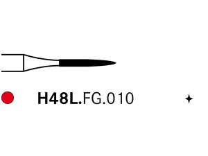 Komet® H48L Feather Edge Tungsten Carbide Finishing Bur