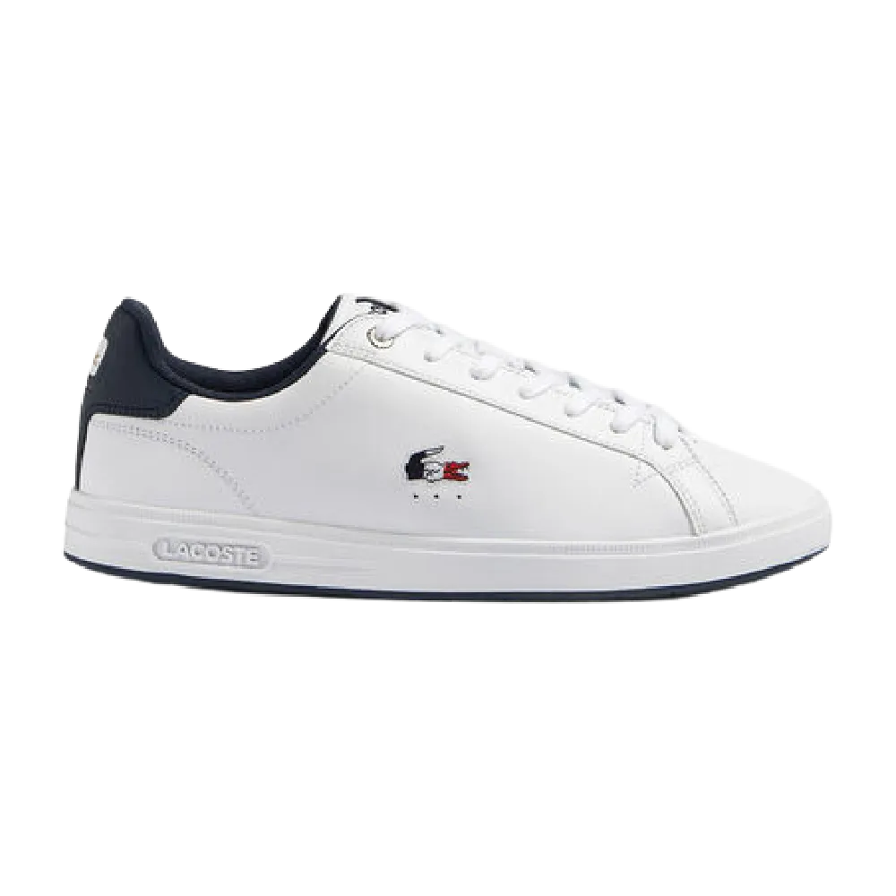 LACOSTE | GRADUATE PRO TRI 1231 SMA WHT/NVY/RED