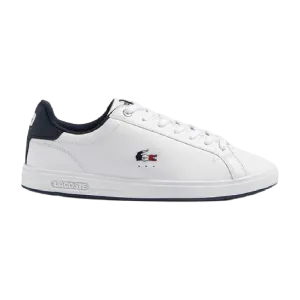 LACOSTE | GRADUATE PRO TRI 1231 SMA WHT/NVY/RED