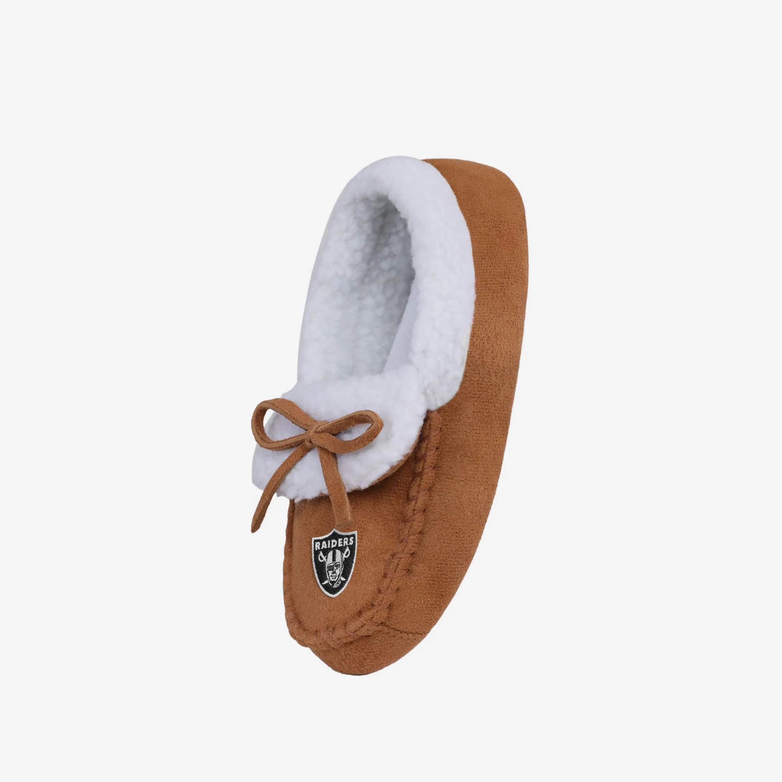 Las Vegas Raiders Youth Moccasin Slipper