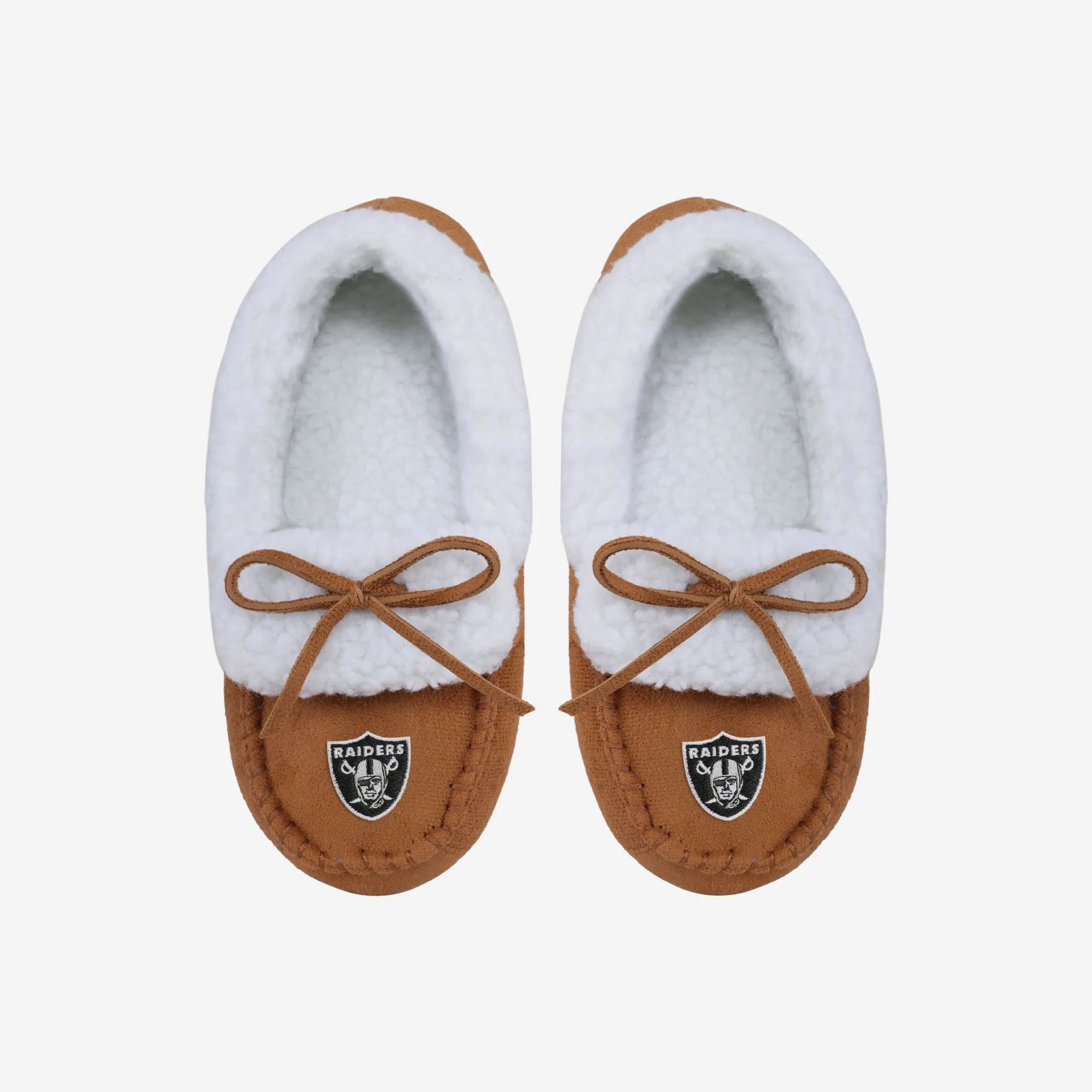 Las Vegas Raiders Youth Moccasin Slipper