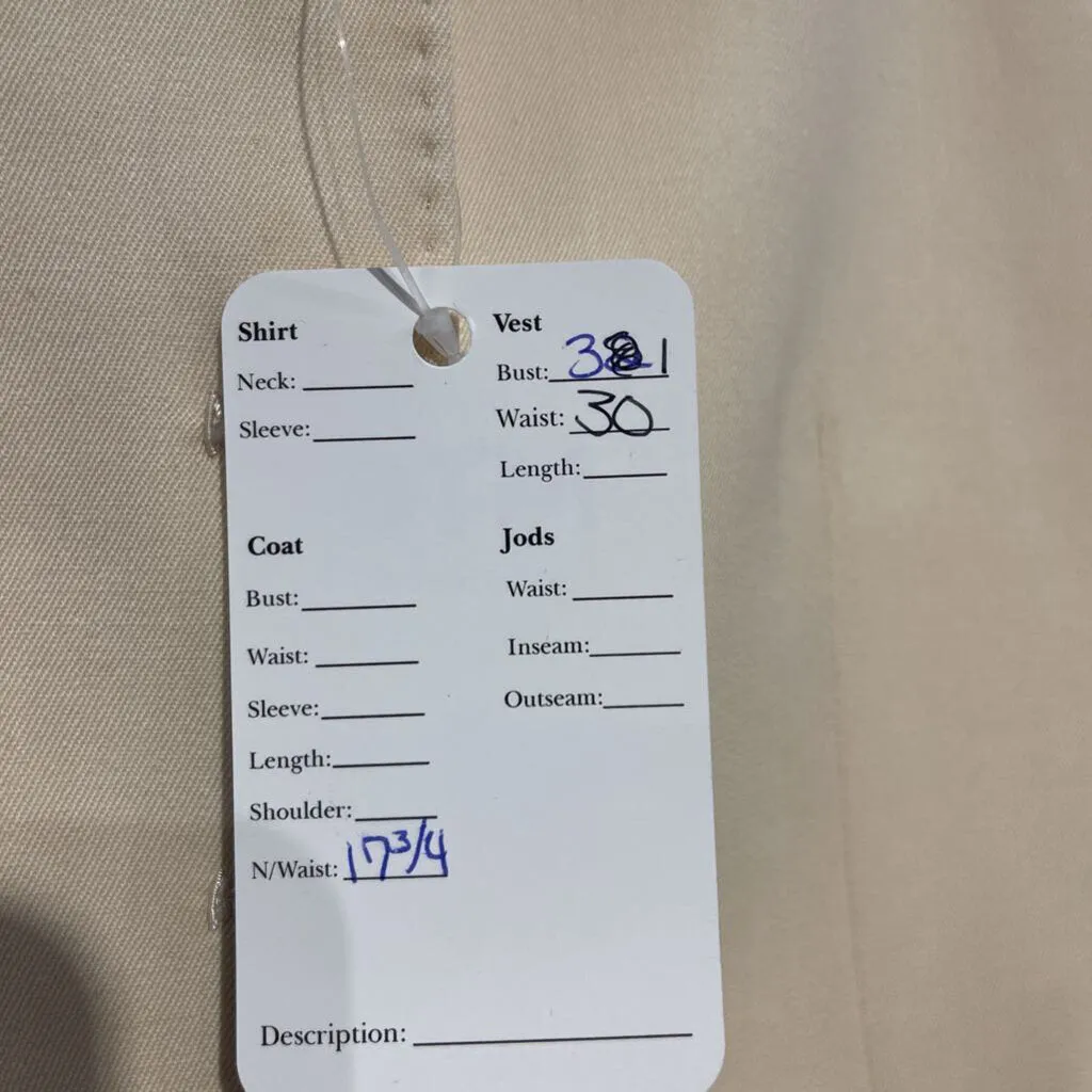 LeCheval Cream Vest