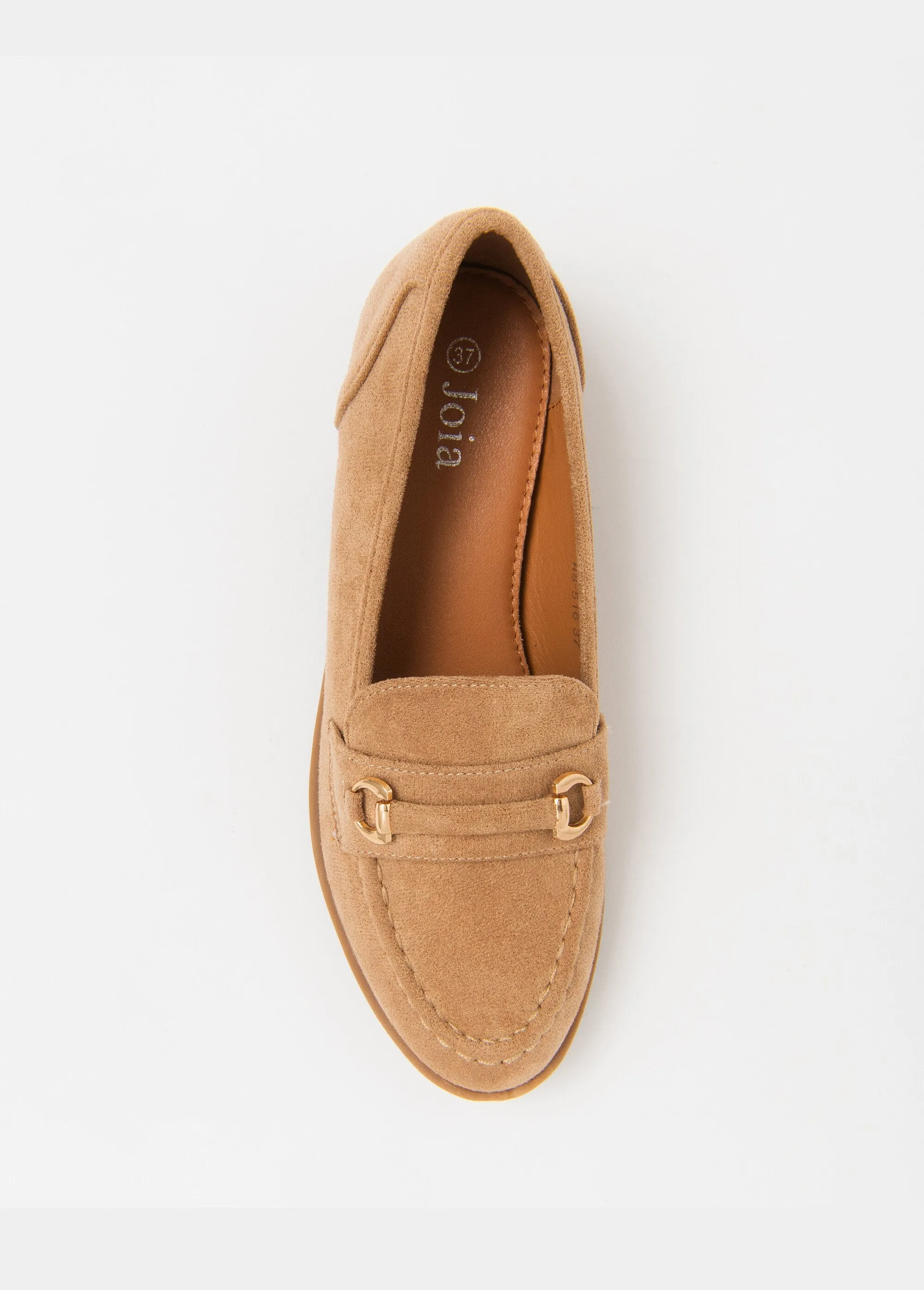 Loafers with bit detail and heels