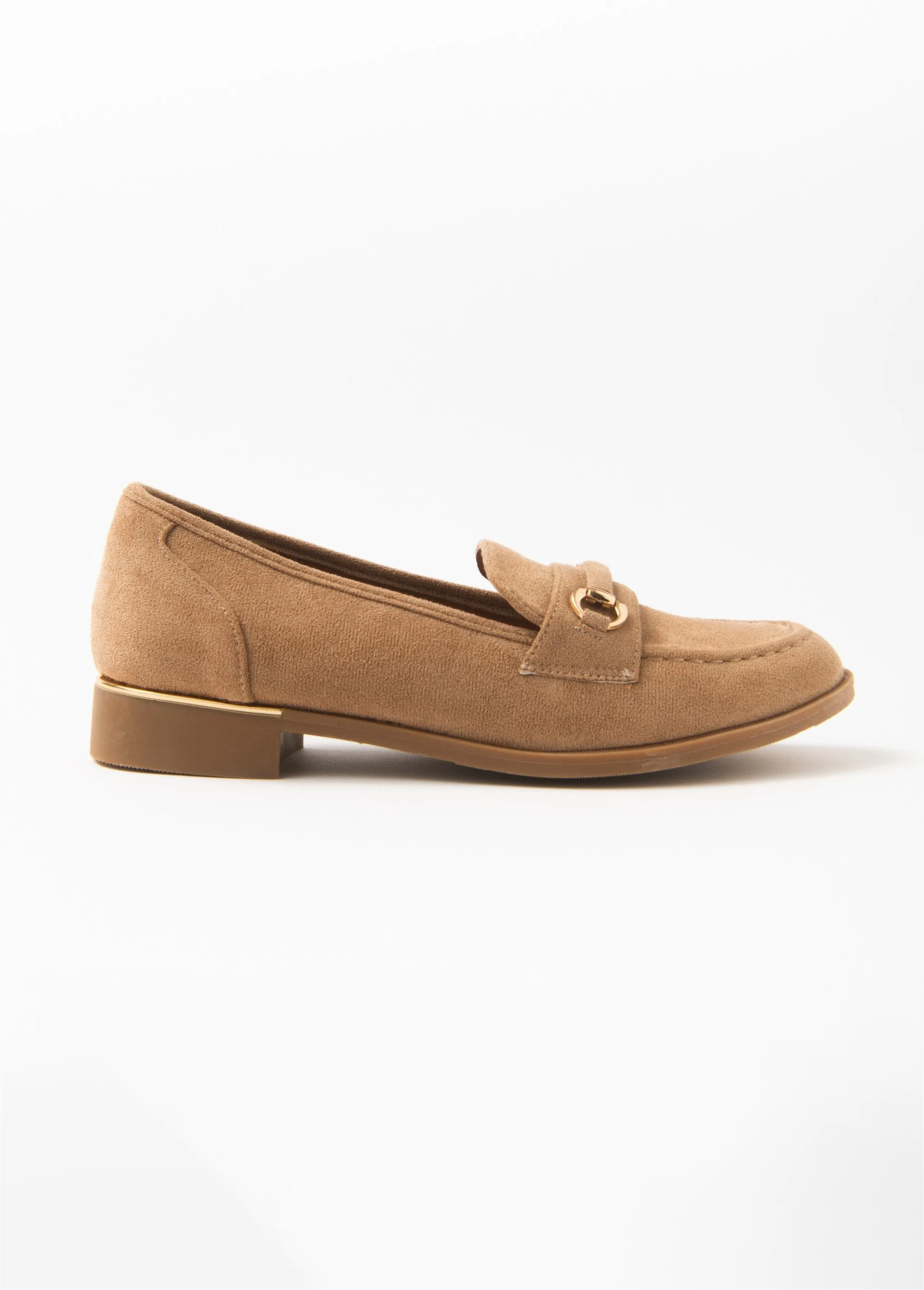 Loafers with bit detail and heels