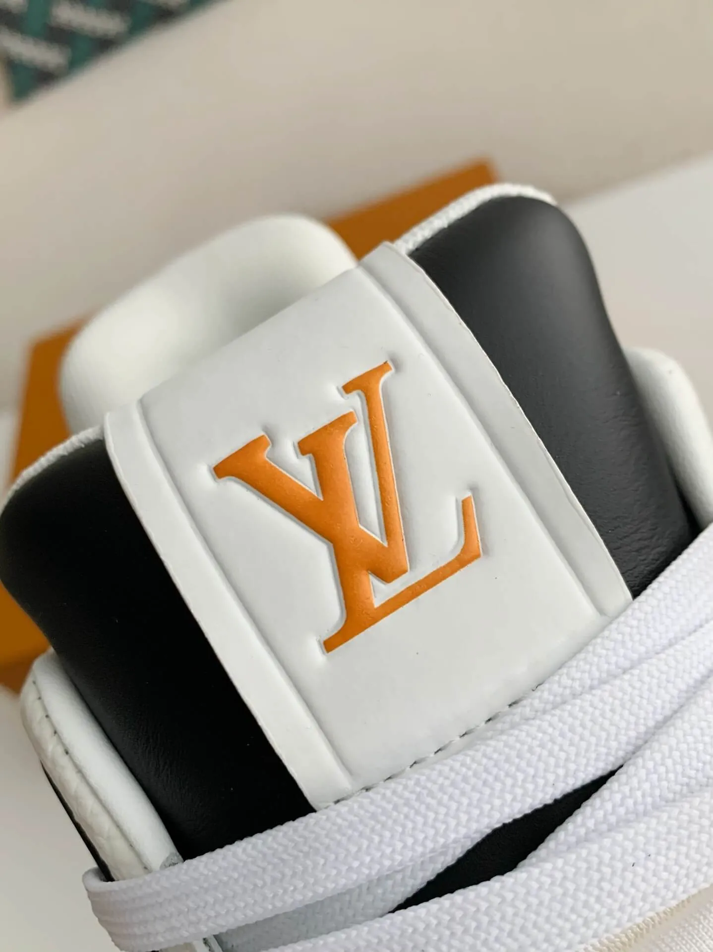 Louis Vuitton LV Trainer #54 Low Orange Sneaker