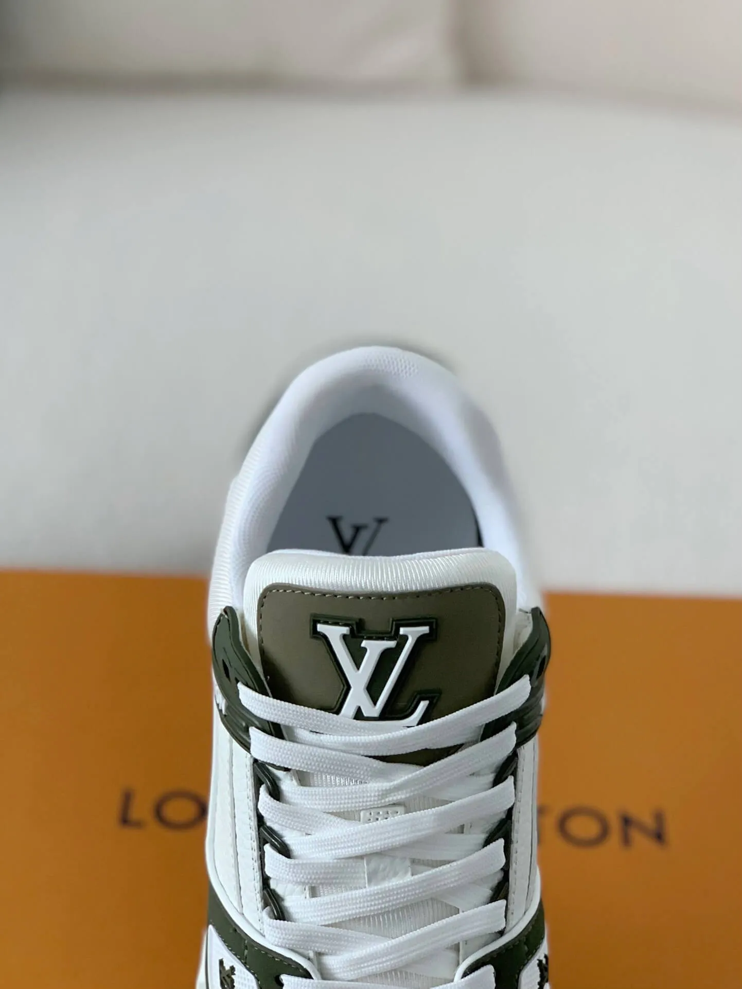Louis Vuitton LV Trainer "Green White" Sneaker