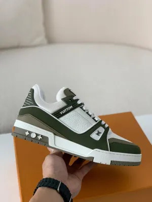 Louis Vuitton LV Trainer "Green White" Sneaker
