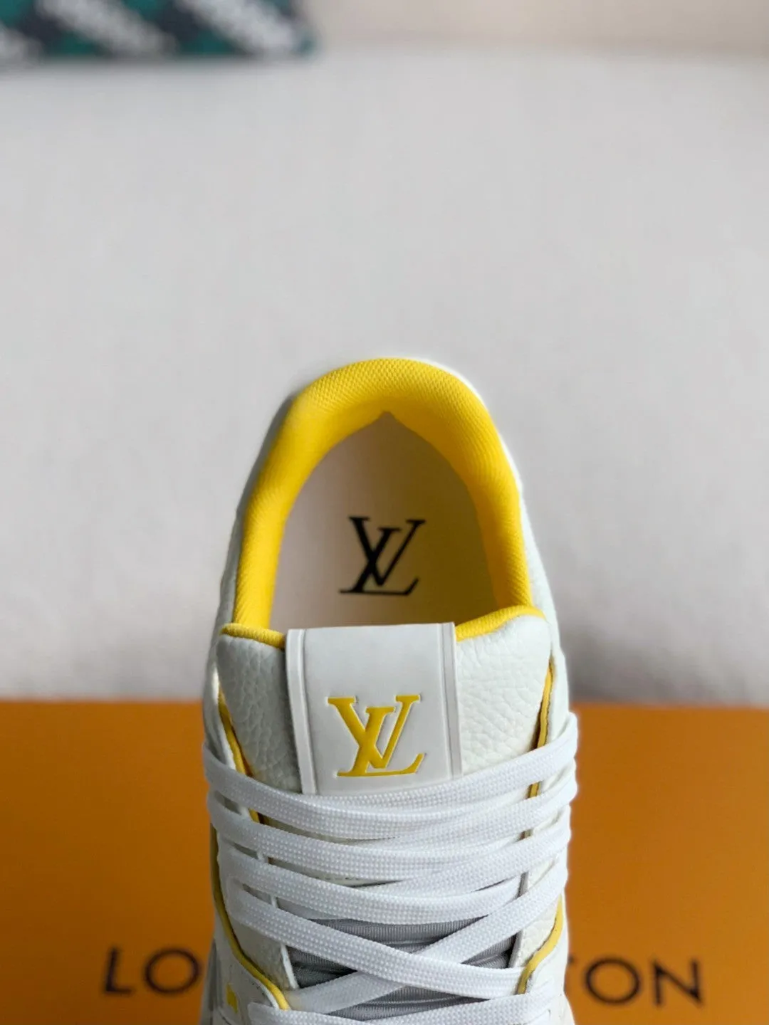 Louis Vuitton LV Trainer Yellow White Sneaker