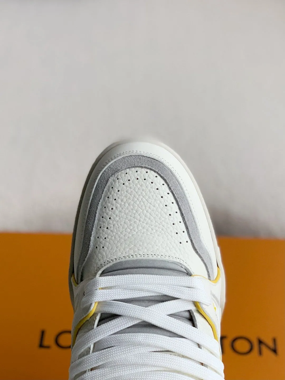 Louis Vuitton LV Trainer Yellow White Sneaker