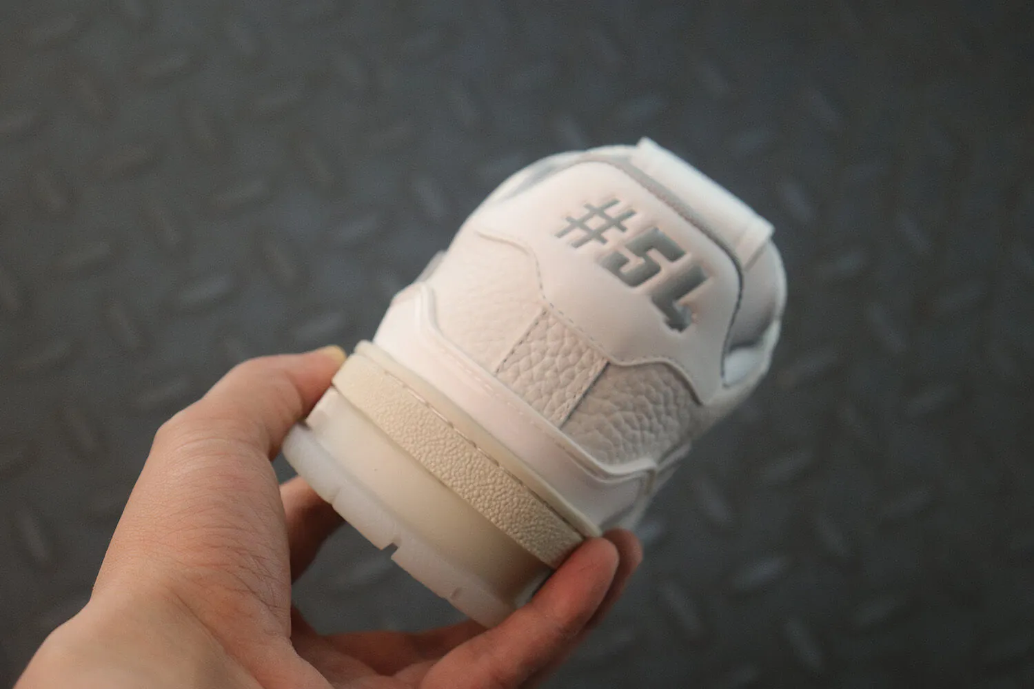 Louis Vuitton Trainer #54 Signature White