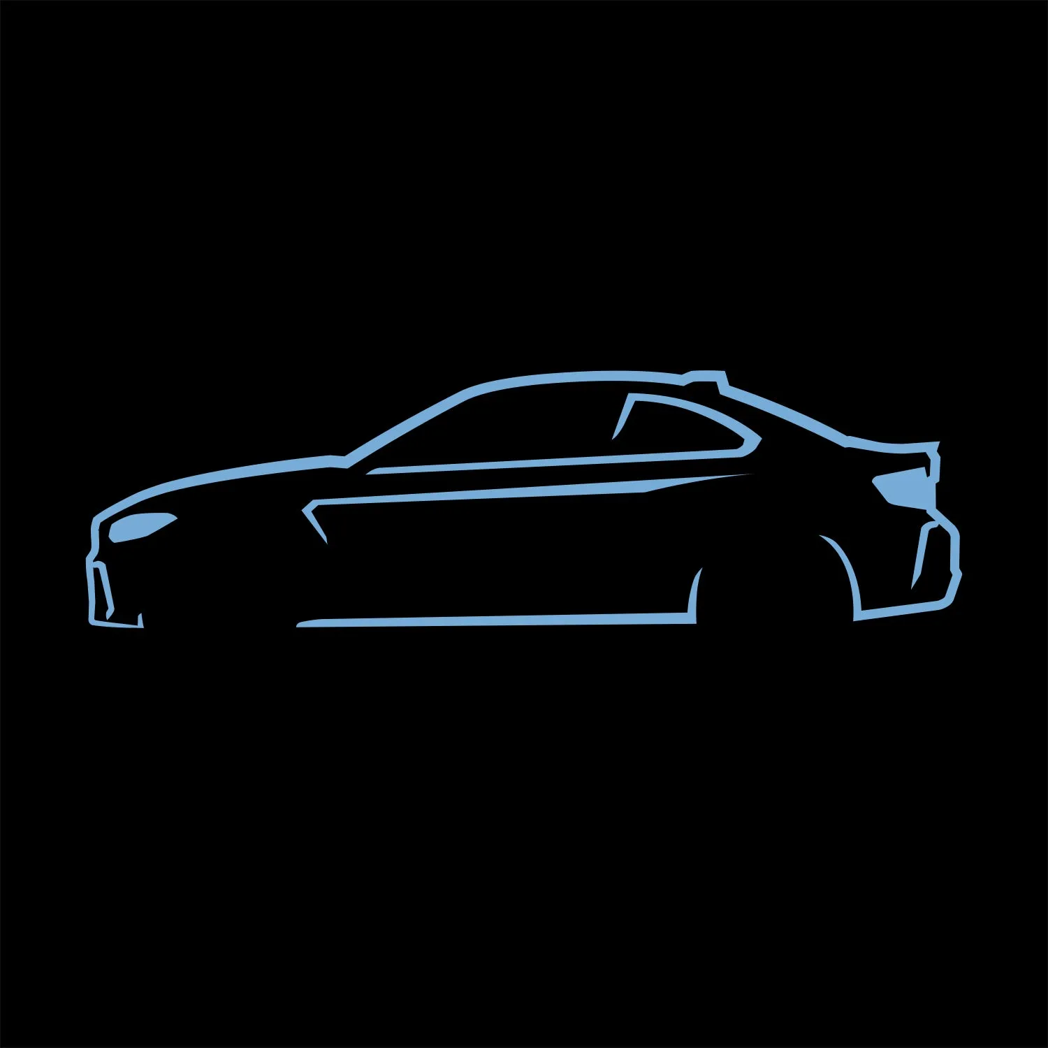 M2 F87 Inspired Silhouette T-Shirt