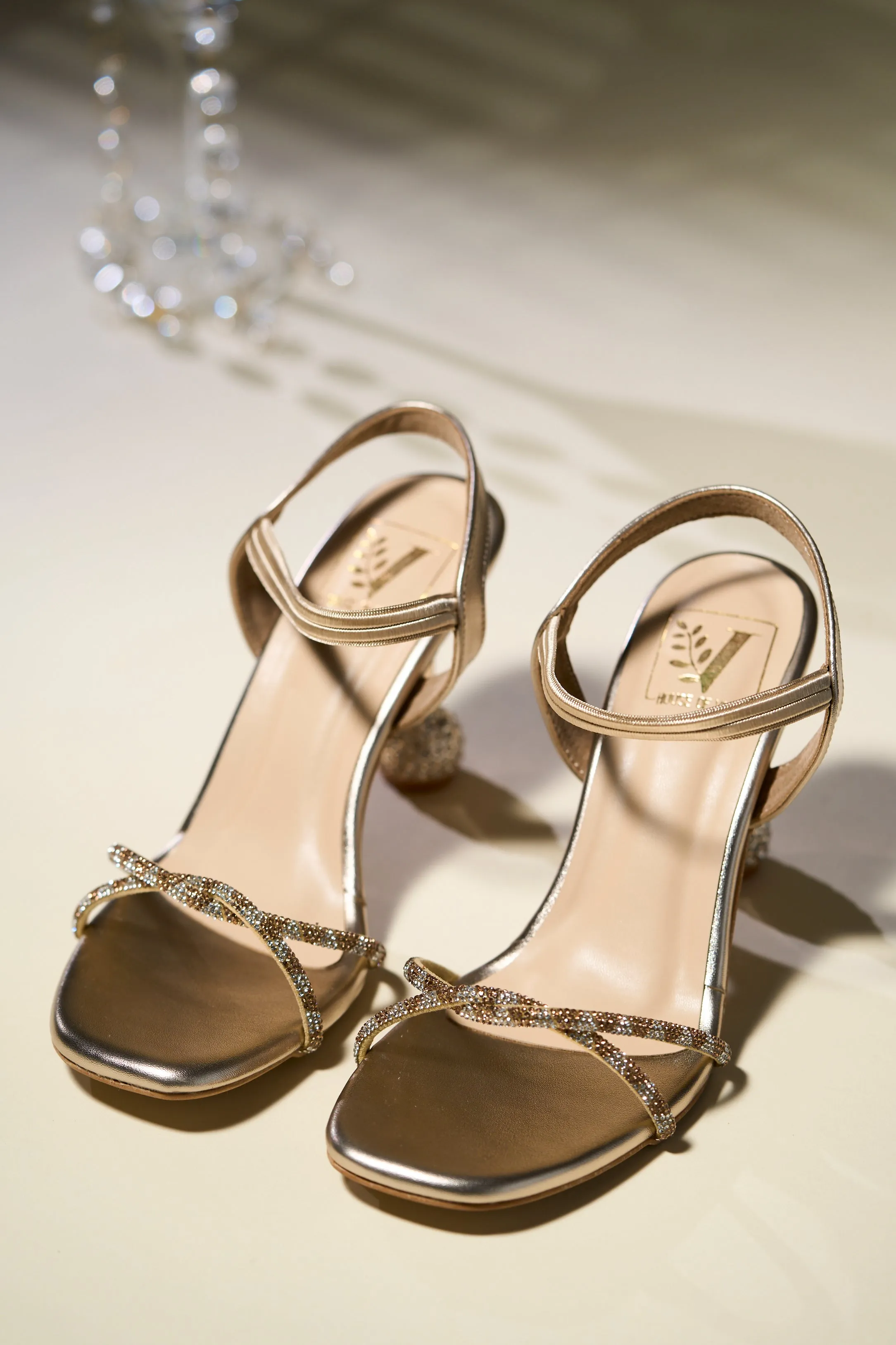 Madonna Gold Heels
