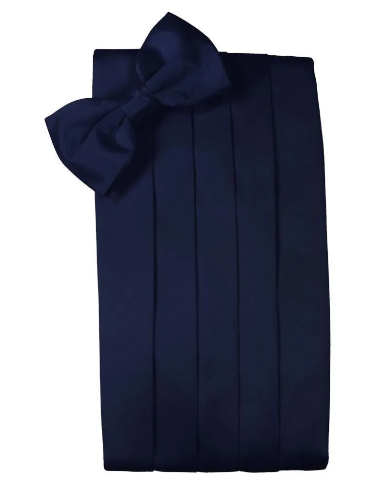 Marine Luxury Satin Cummerbund