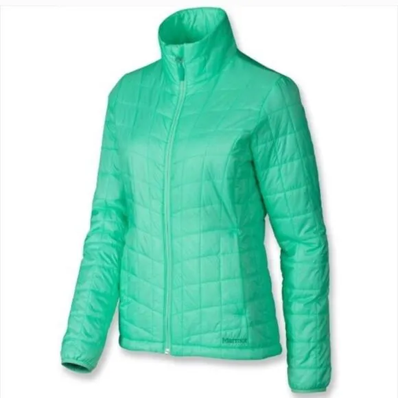 Marmot Green Frost Calen Jacket Mint Colored