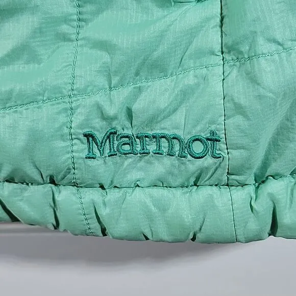 Marmot Green Frost Calen Jacket Mint Colored