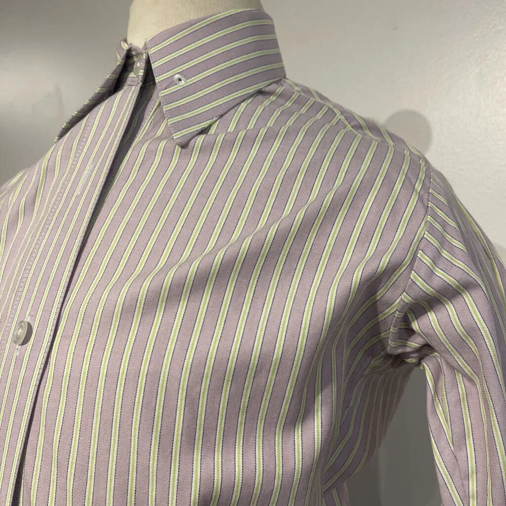 Marsha De Arriaga Purple Stripe Shirt