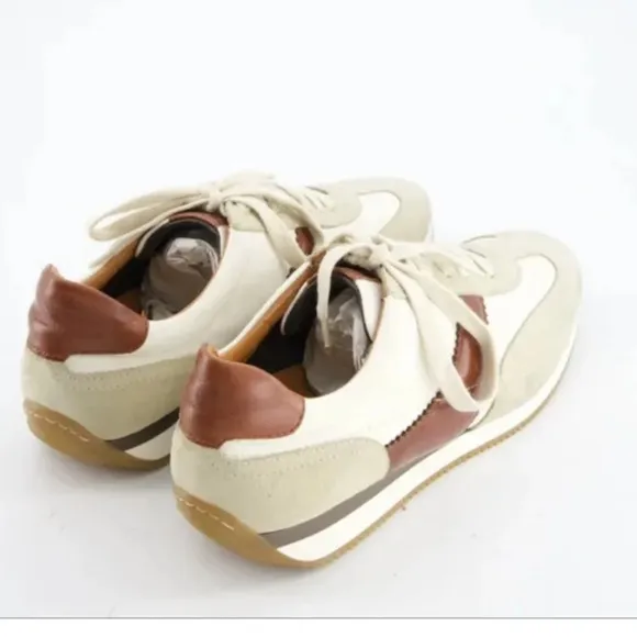 MASSIMO DUTTI Cloth low trainers in a size 9.5