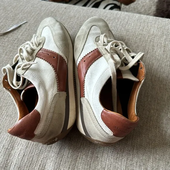 MASSIMO DUTTI Cloth low trainers in a size 9.5