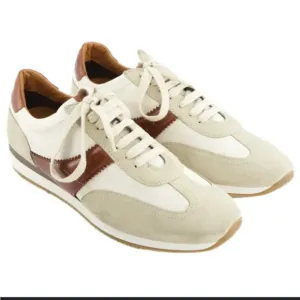 MASSIMO DUTTI Cloth low trainers in a size 9.5