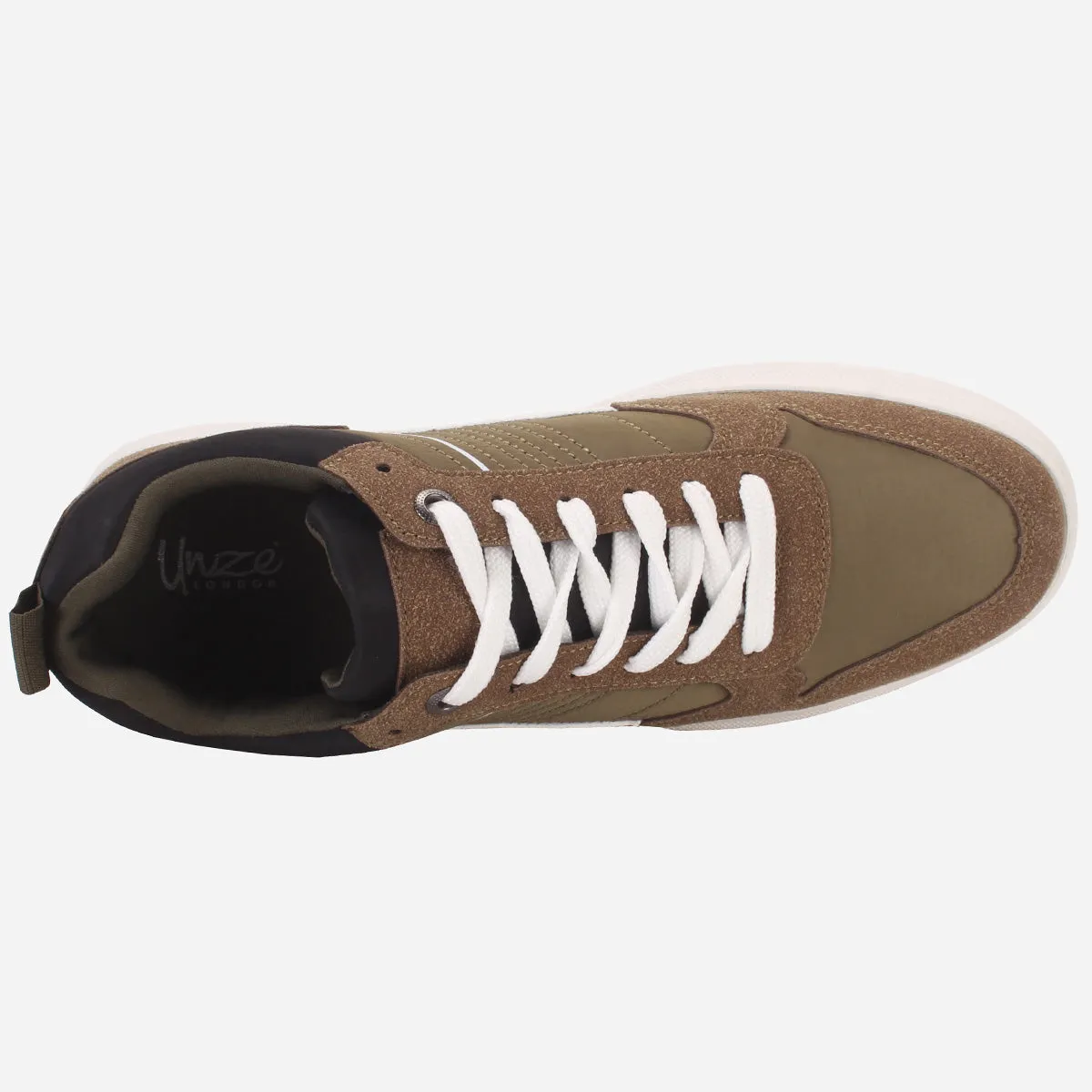 Mens "MAURICE" Comfy Lace Up Trainers