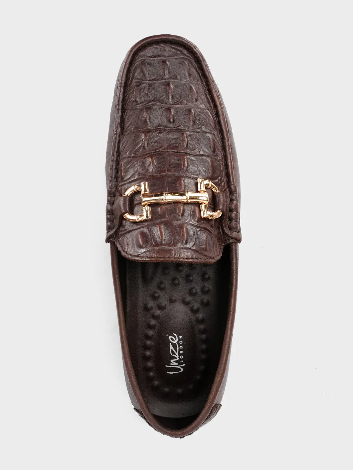Mens "ONNIKA" Comfy Slip On Moccasins