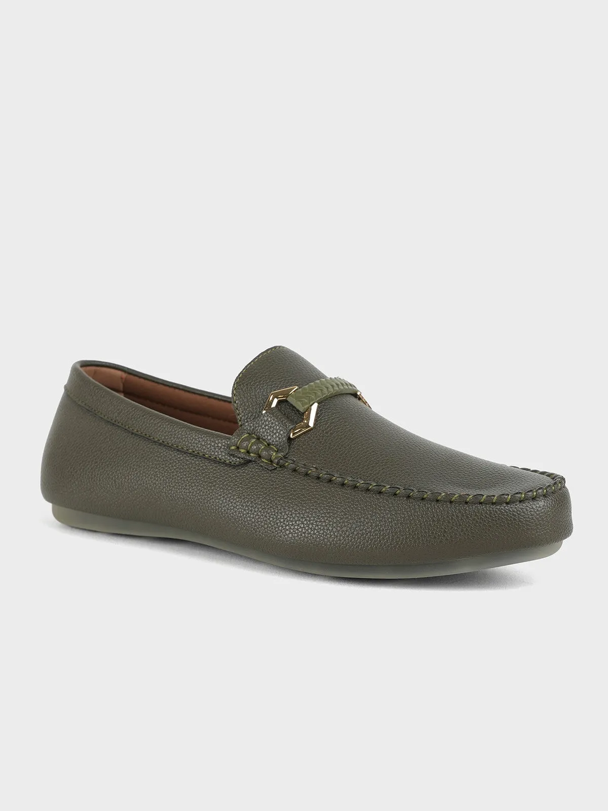Mens "RAQAL" Comfy Moccasin Shoes