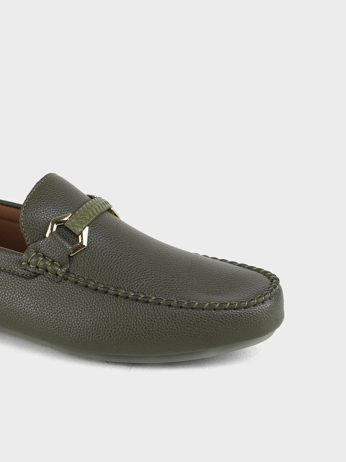 Mens "RAQAL" Comfy Moccasin Shoes