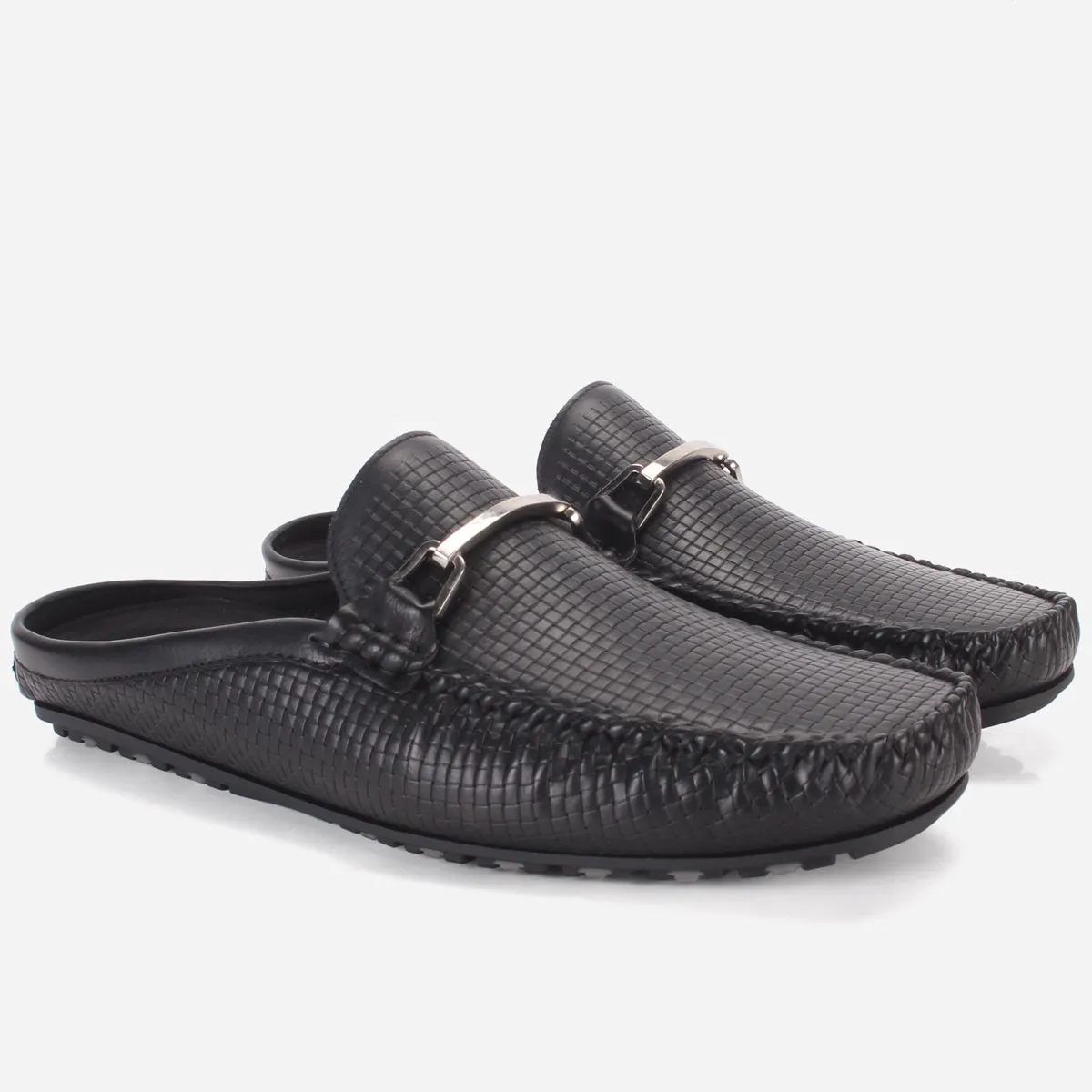 Mens "ZUMA" Casual Open-Back Everyday Mocassins