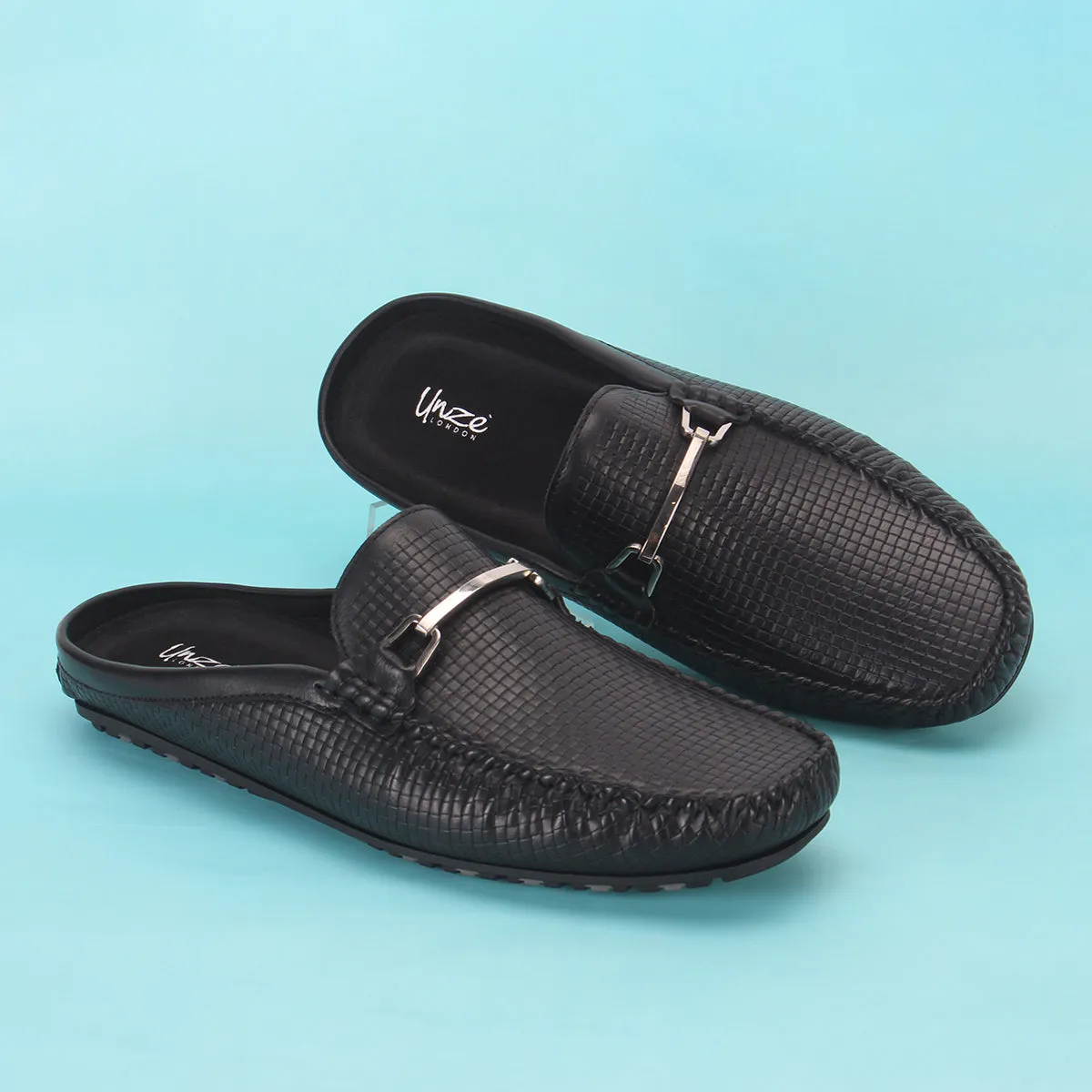 Mens "ZUMA" Casual Open-Back Everyday Mocassins